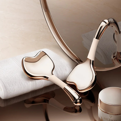 GLACE Cyro Stainless Steel Facial Globes - Rose Gold