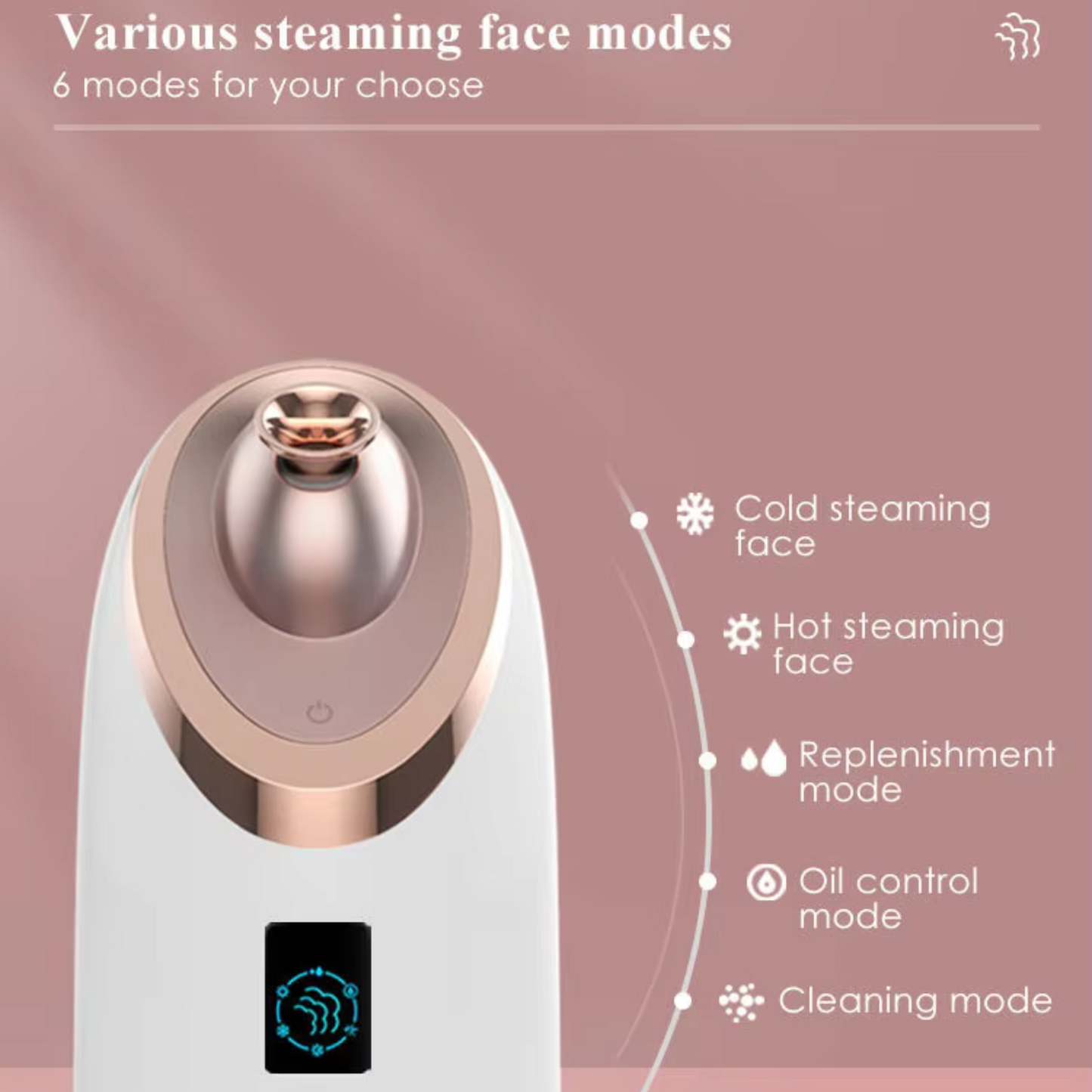 AÉRAS Hot & Cold 6 Modes Facial Steamer