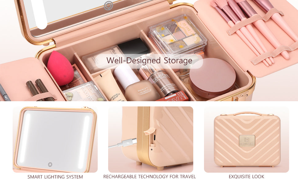 ILLUME LED Mirror Beauty Case