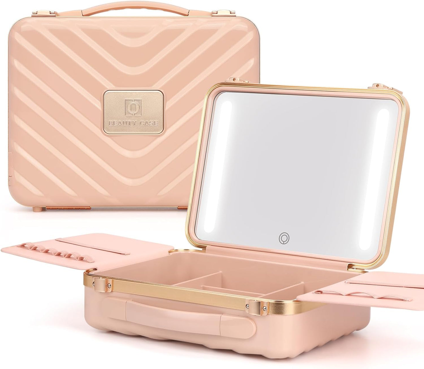 ILLUME LED Mirror Beauty Case - Soft Pink