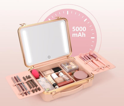 ILLUME LED Mirror Beauty Case - Soft Pink