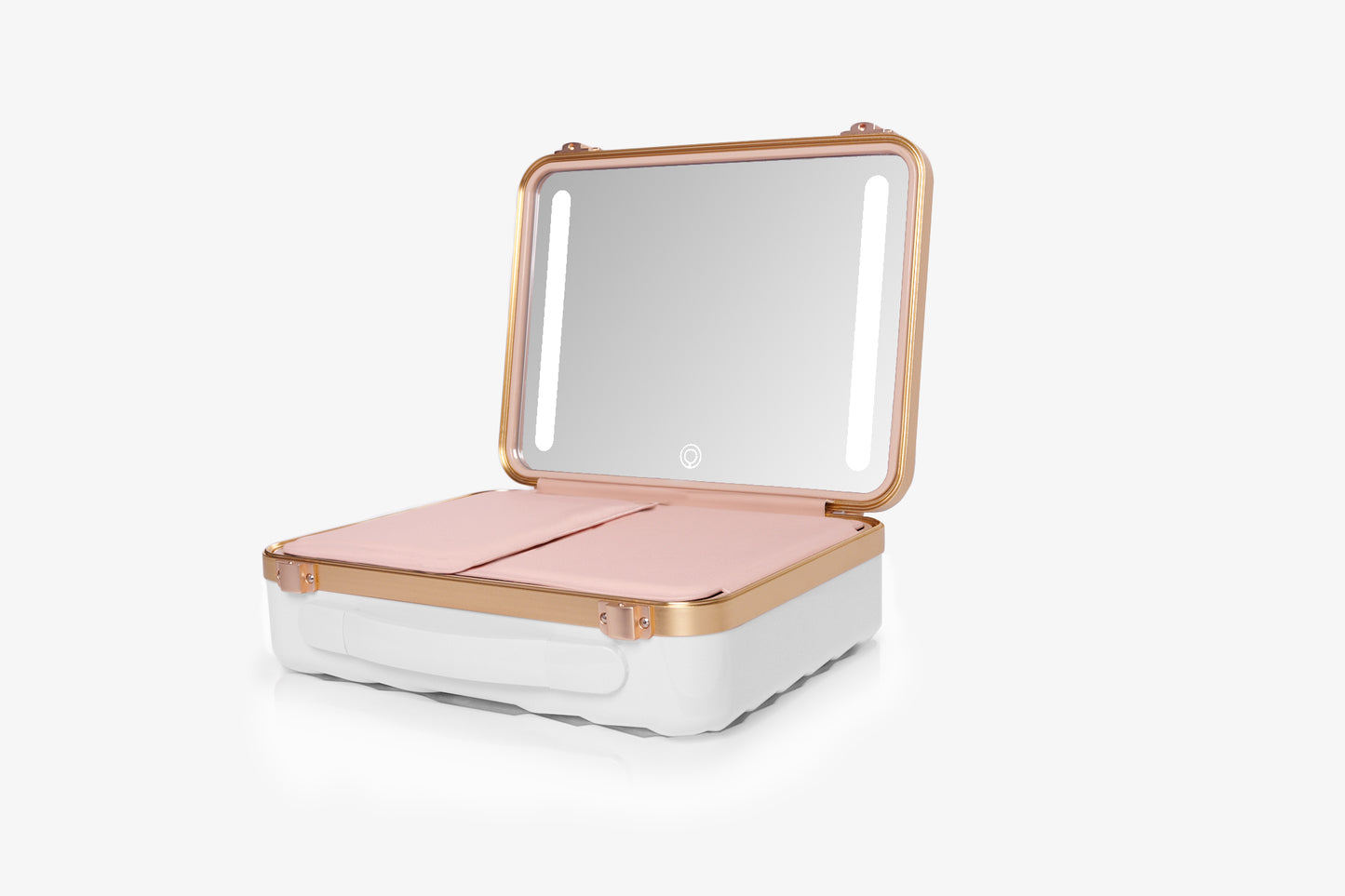 ILLUME LED Mirror Beauty Case - White