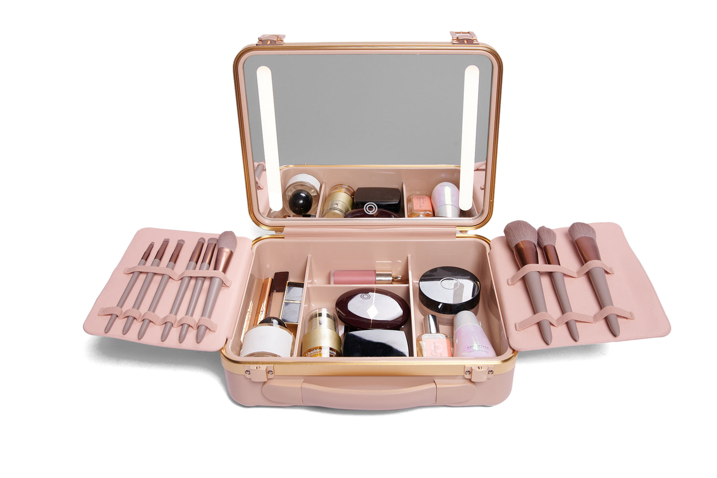 ILLUME LED Mirror Beauty Case - Soft Pink