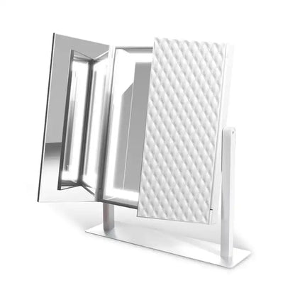 MODA Tri-Fold LED Desktop Mirror