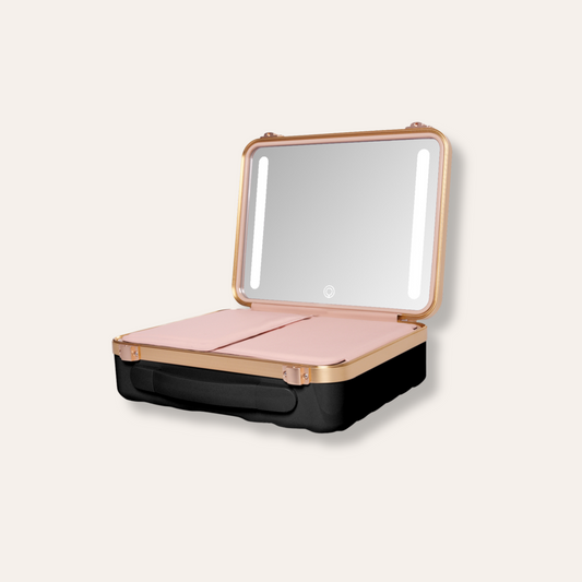 ILLUME LED Mirror Beauty Case - Black